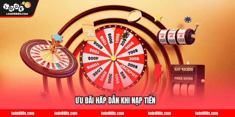 Khám phá ưu đãi hấp dẫn khi nạp tại LODE88 năm 2025