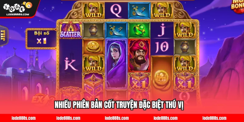 Nhiều phiên bản cốt truyện game thú vị